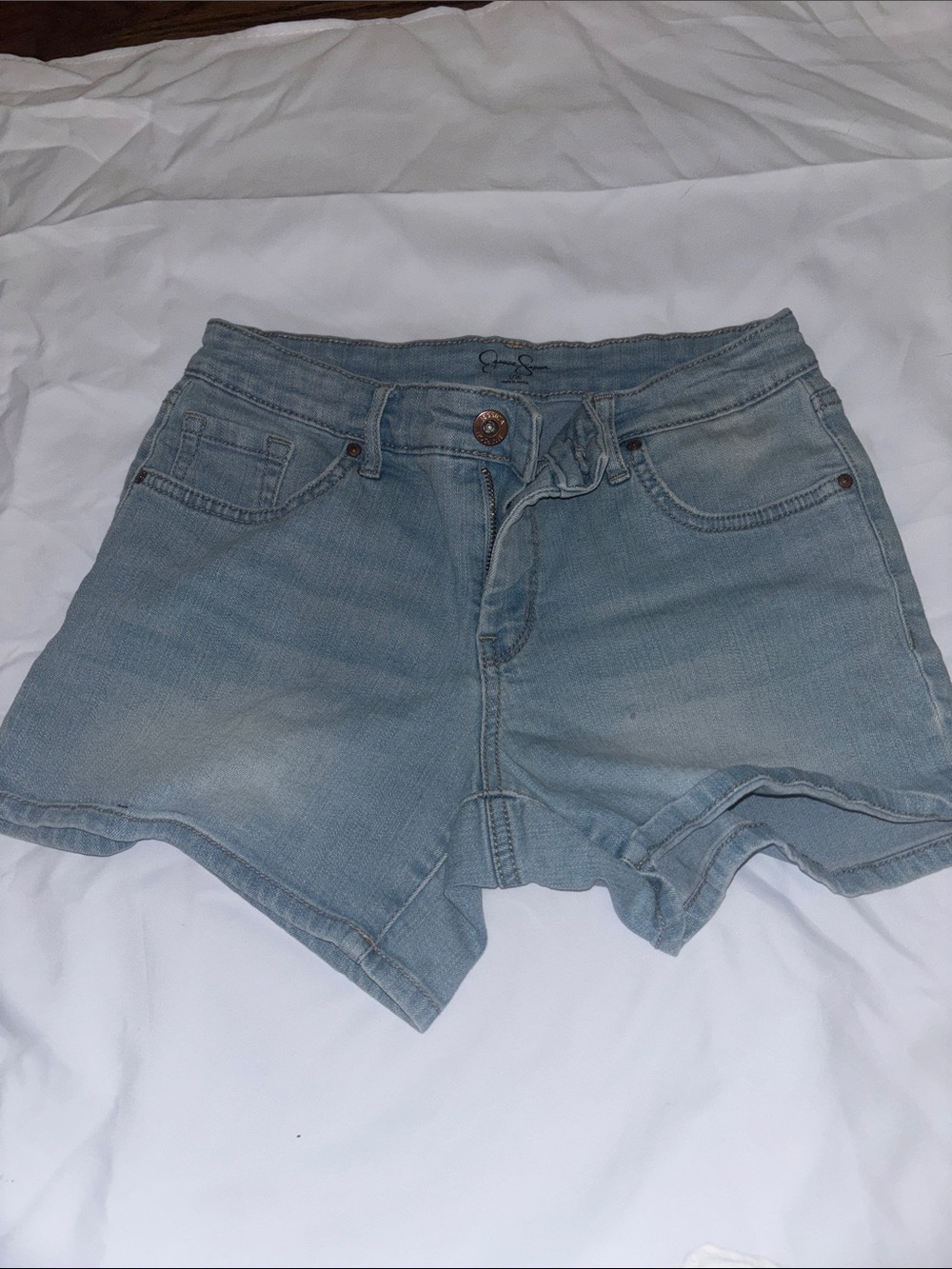 Jessica Simpson Light Blue Denim Jean Shorts